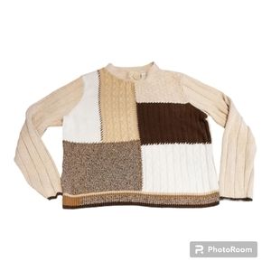 Ladies grandpa style sweater